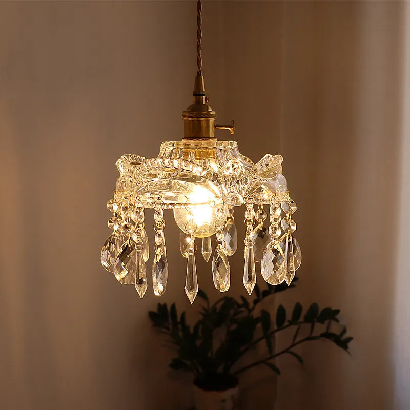 Copper Socket Pendant Light: Modern Nordic Balcony Kitchen Dining room Suspension Luminaire