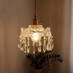 Copper Socket Pendant Light: Modern Nordic Balcony Kitchen Dining room Suspension Luminaire