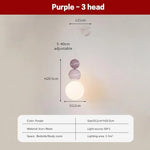 Macaroon LED Pendant Light for Bedroom Living Room Decor