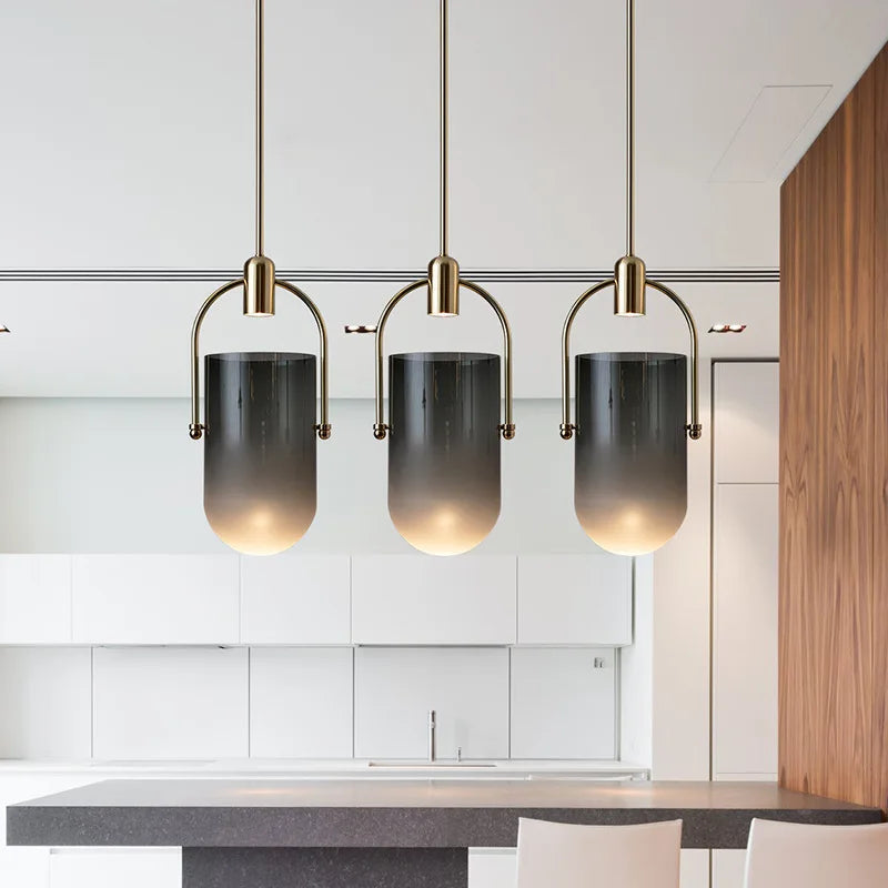 Nordic Cup Pendant Lamp Kitchen Island Hanging Light Fixture