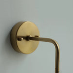 Modern Clear Glass LED Wall Light with Pull Chain for Bar, Cafe, Bathroom Mirror