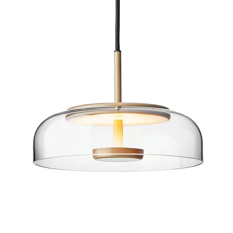 Glass Pendant Lamp Ceiling Hanging Light - Danish Designer Stylish Suspension