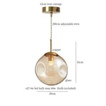 Champagne Glass LED Pendant Light - Modern Nordic Style for Home Decor