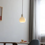 Glass LED Pendant Lamp | Adjustable Nordic Hanging Light