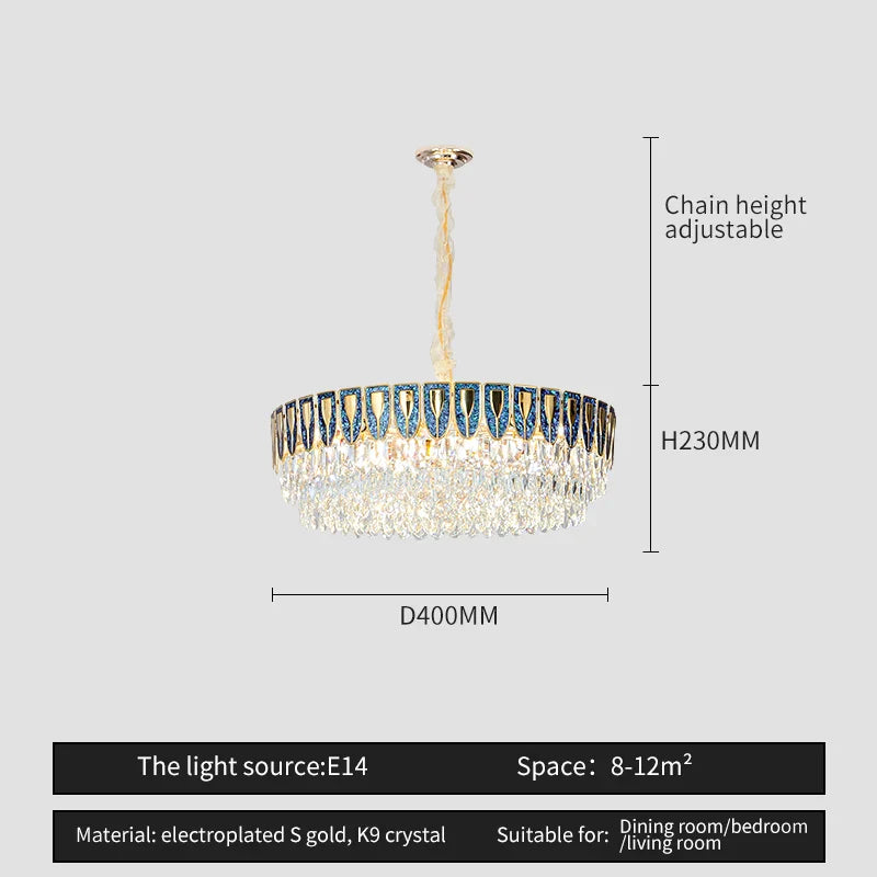 Crystal Chandelier: Modern Luxury Lighting for Home, Hotel, Restaurant