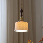 Copper LED Pendant Lamp for Home Decor, Modern Hanging Light Fixture