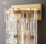 Marignan Round Crystal LED Wall Sconce Light - Modern Cristal Wall Lamp