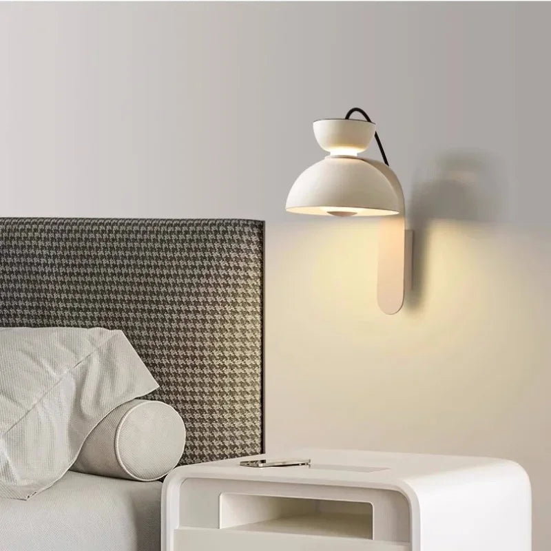 Nordic Hand Scan Sensor LED Wall Scones, Modern Metal Luminarias for Indoor Lighting