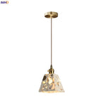 Terrazzo LED Pendant Lights - Modern Living Room Bedroom Lighting Solution