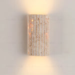 Yellow Travertine LED Wall Light Room Decoration Living Dining LED Wall Lamp