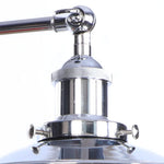 Afralia™ Vintage LED Wall Lights Pull Chain Lens Stair Aisle Bedside Lamp Iron Lightings