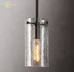 Modern Glass LED Chandelier Charleroi Pendant Light for Kitchen Bedroom Dining Room