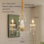 Crystal Chandeliers Light for Living Room and Dining Room