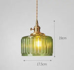 Blue Glass Pendant Lights - Bedroom Dinning Living Room Fixtures