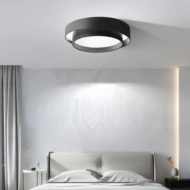 Nordic LED Ceiling Chandelier for Modern Living Room and Bedroom Lighting