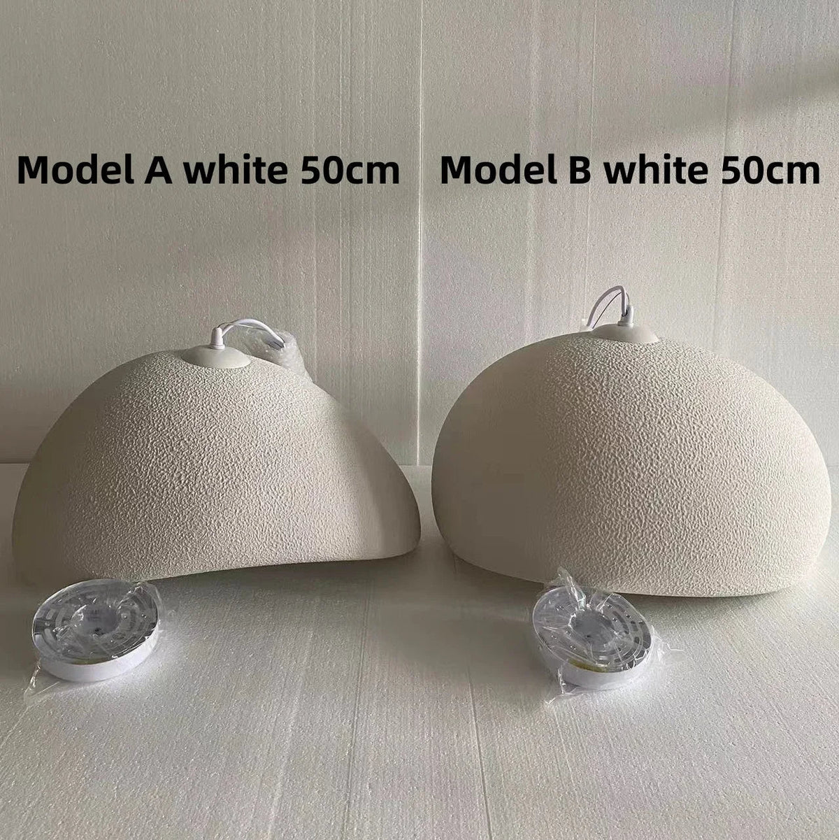 Wabi Sabi E27 LED Pendant Light - Nordic Minimalism Loft Hang Lamp