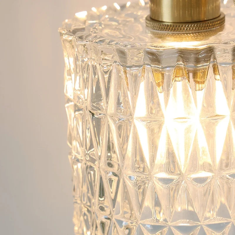 Brass E27 LED Wall Sconce Pull Chain Switch Stair Light Fixtures