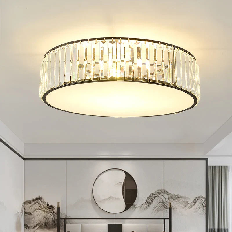 Crystal Zen Ceiling Light for Living Room, Bedroom, and Dining Room