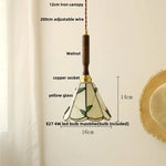 Ceramic LED Pendant Light with Adjustable Wire, Modern Nordic Design