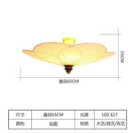 Plum Blossom LED Solid Wood Ceiling Lamp for Bedroom Living Room