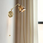 Afralia™ Glass LED Wall Lights Bathroom Mirror Loft Living Room Bedroom Lamp