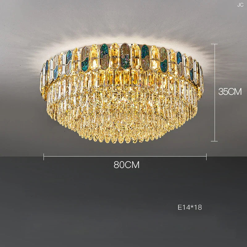 Crystal Chandelier LED Lighting for Living Room
