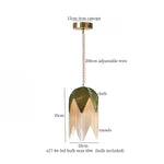 Tassel Cloth LED Pendant Light for Bedroom, Kitchen, Living, Dining Room, Cafe, Loft, Bar