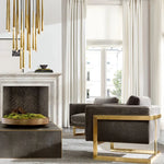 Retro Copper Gold Chandelier Pendant Light for Living Room Dining Bar