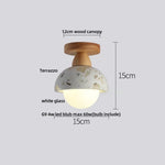 Wabi Sabi LED Ceiling Lights for Corridor, Stair, Restaurant, Terrazzo, Marble Stone & Wood