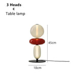 Glass Floor Lamp LED Table Light - Italian Design High Quality