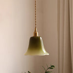 Glass Pendant Light E14 LED Hanging Lamp for Home Decor Living Room Bedroom.