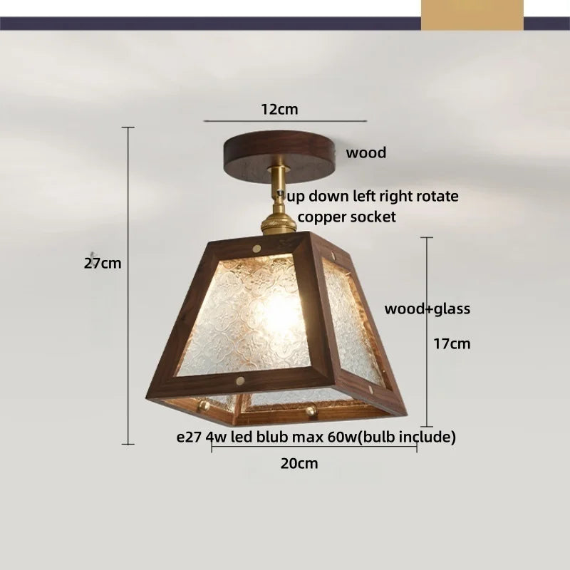 Wabi Sabi LED Ceiling Light - Modern Nordic Flush Mount Fixture for Living Room