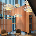 Scandinavia Flower Acrylic Pendant Chandelier for Kitchen Living Room