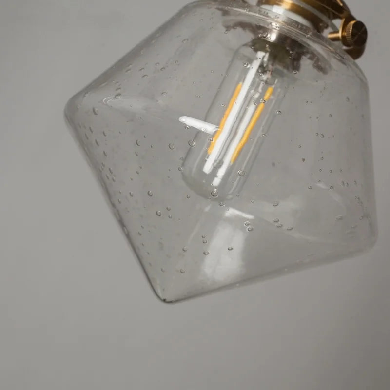 Bubble Glass LED Hanging Light Minimalism Pendant Lamps