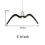 Seagull Resin LED Chandelier for Living Dining Room - Suspension Ceiling Light