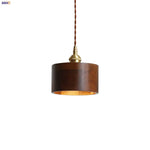 Nordic LED Pendant Lamp Copper Socket Adjustable Hanging Light