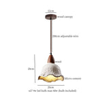 Afralia™ Cement LED Pendant Lights for Bedroom Living Room Kitchen House Decor