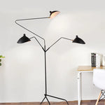 Modern Tripod Floor Lamp for Bedroom and Living Room