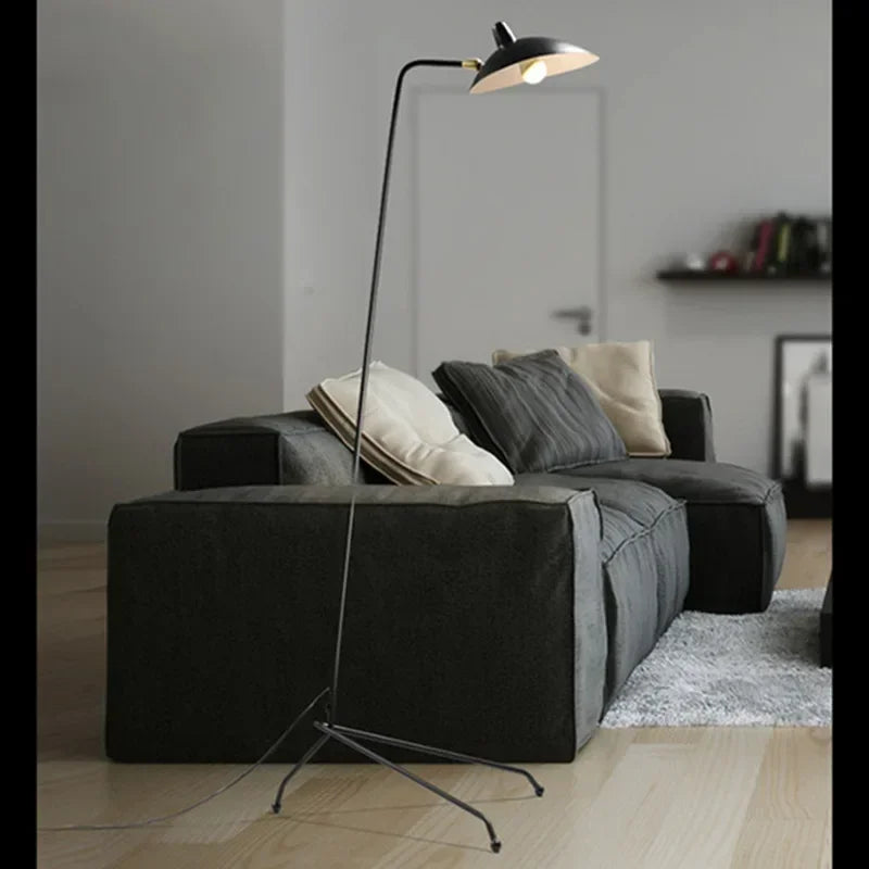 Modern Tripod Floor Lamp for Bedroom and Living Room