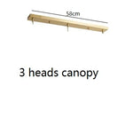 Marble Copper LED Pendant Light - Modern Hanging Lamp Chandelier