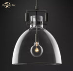 Glass Pendant Chandeliers Modern LED Hanging Lights for Living Room & Dining Room