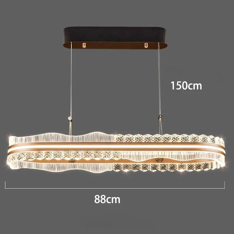 Modern LED Pendant Light Chandeliers for Living Room and Dining Room