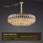 Crystal Chandelier: Modern Luxury for Living Room, Bedroom, Dining Room