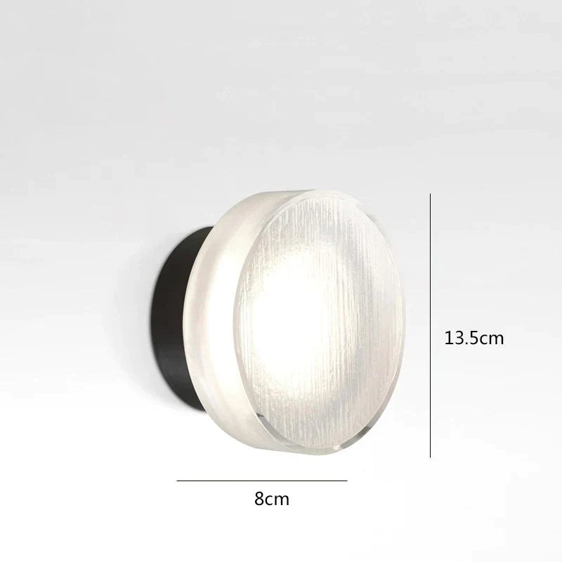 Light Luxury Wall Lamp for Corridor, Bathroom, and Porch