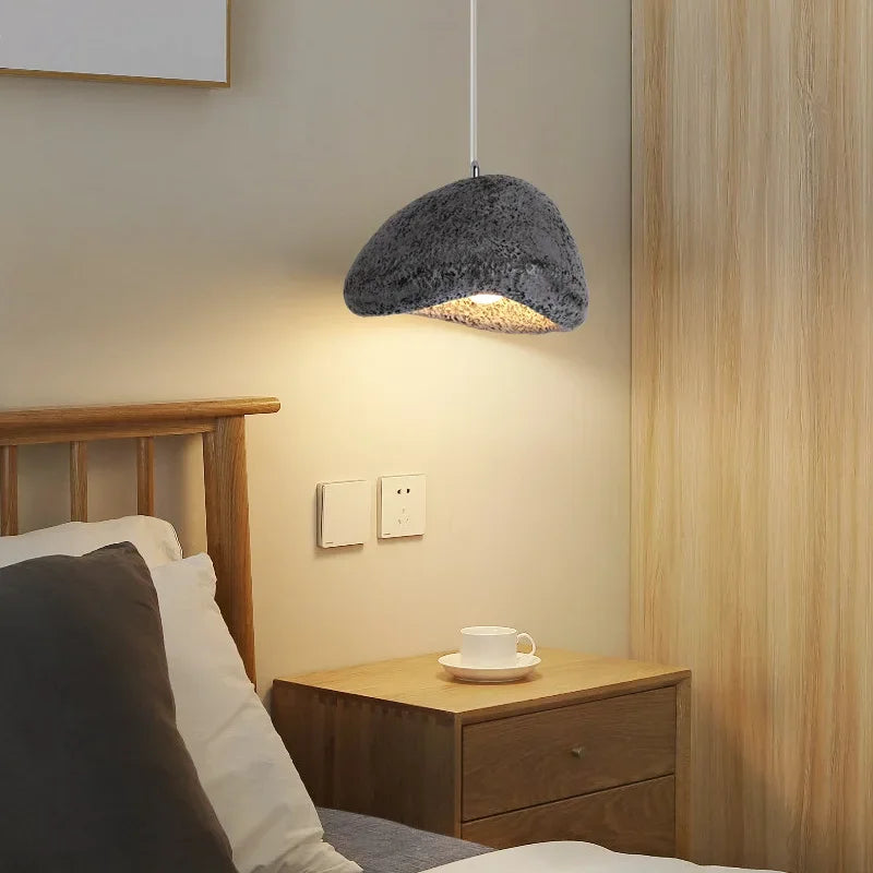 Minimalist Resin Pendant Light: Modern Nordic Chandelier for Restaurant and Bar Counter