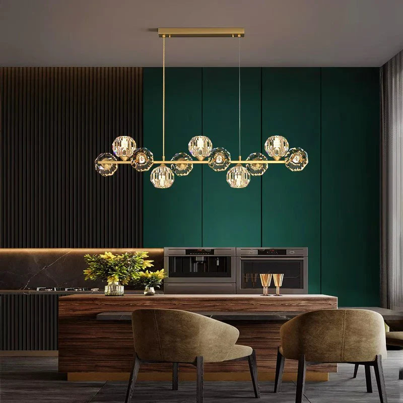 Nordic Dining Room Pendant Lamp Ceiling Chandelier for Indoor Living Room Lighting