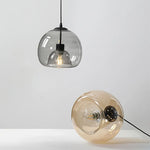 Glass Pendant Lights: Stylish LED Chandeliers for Dining Room, Kitchen, and Restaurant Tables