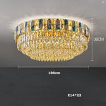 Crystal Chandelier LED Lighting for Living Room