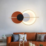 Circular Sofa Luxury Wall Lamp: Simple Modern Nordic Bedroom Lighting