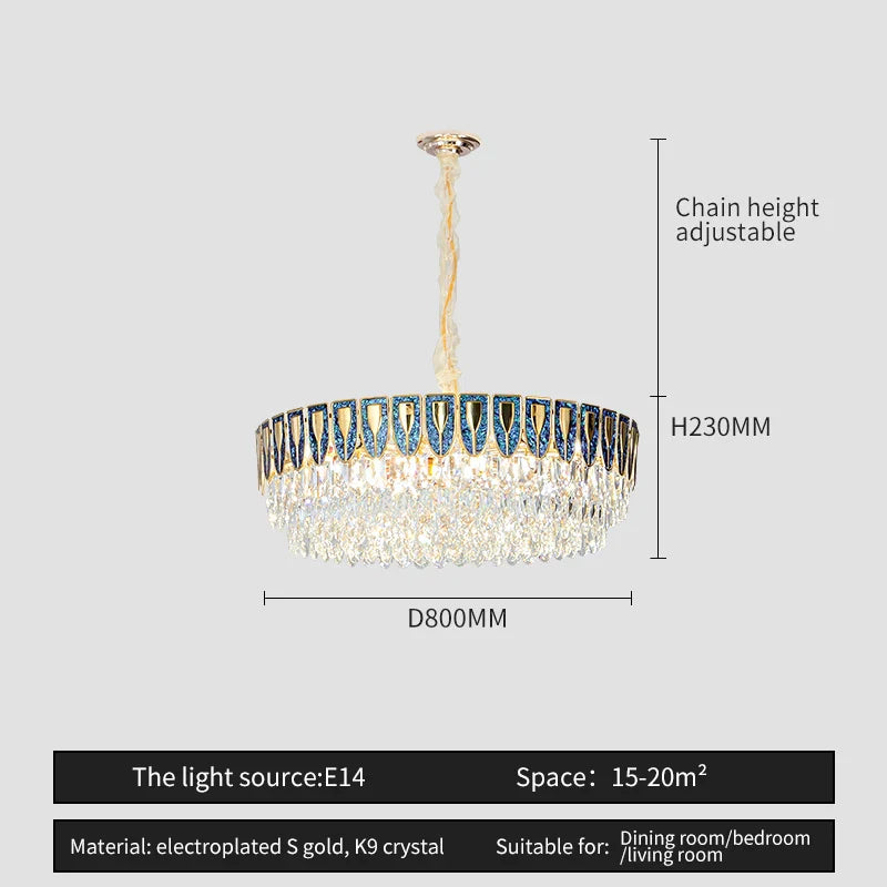 Crystal Chandelier: Modern Luxury Lighting for Home, Hotel, Restaurant